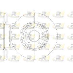 Stabdžių diskas ROADHOUSE 6988.10
