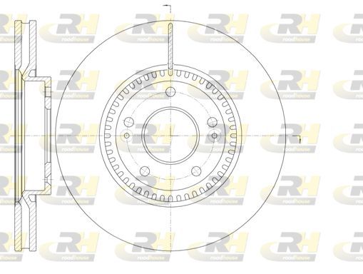 Stabdžių diskas ROADHOUSE 6988.10