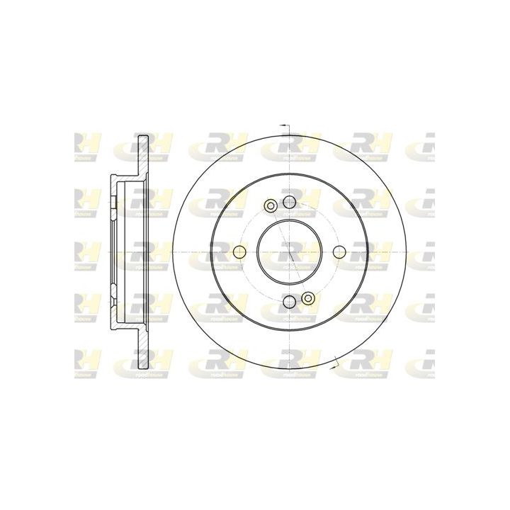 Stabdžių diskas ROADHOUSE 6991.00