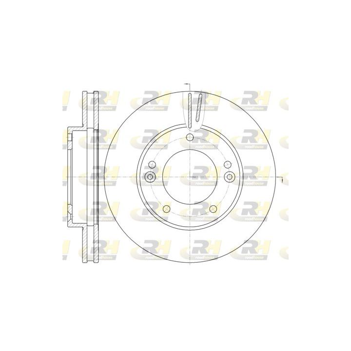 Stabdžių diskas ROADHOUSE 6992.10