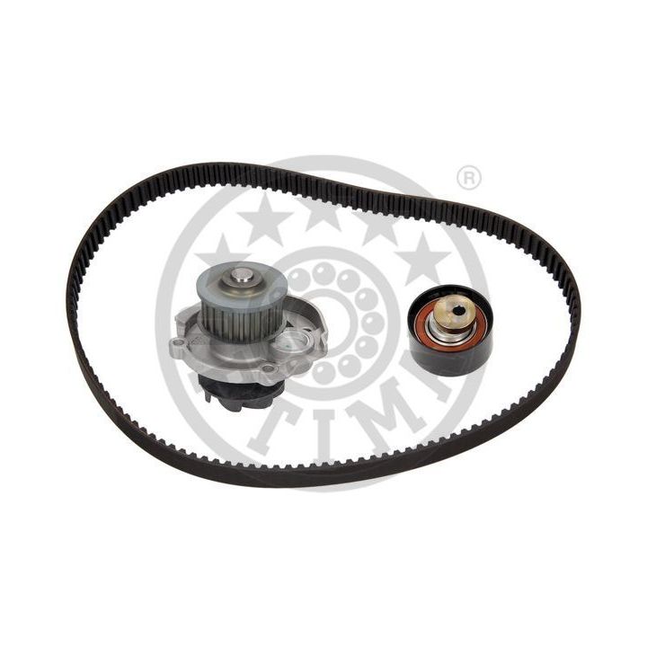 Vandens siurblio ir paskirstymo diržo komplektas OPTIMAL SK-1412AQ1