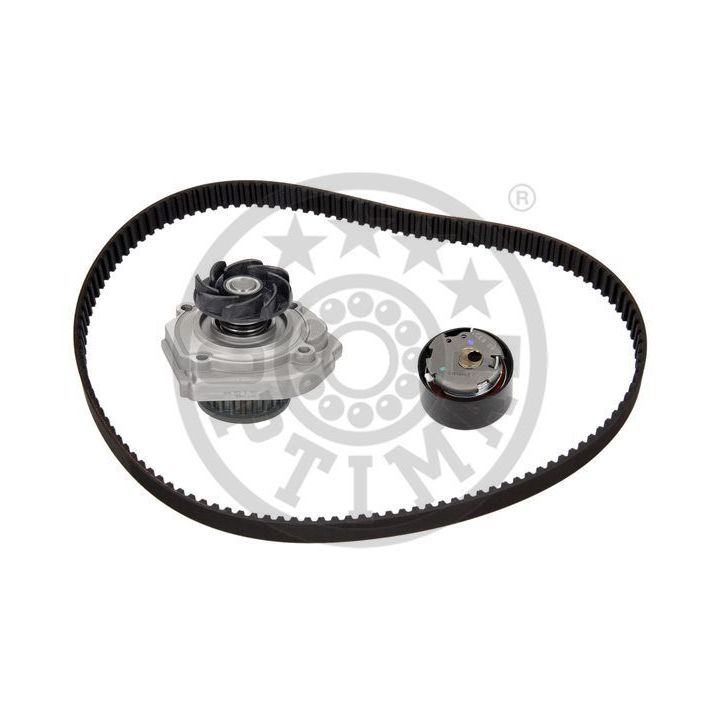 Vandens siurblio ir paskirstymo diržo komplektas OPTIMAL SK-1412AQ1