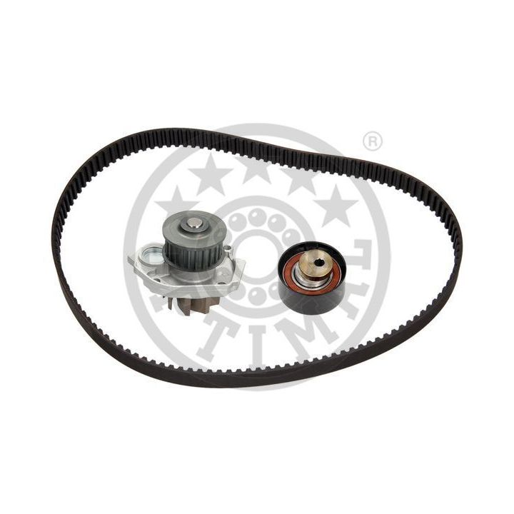 Vandens siurblio ir paskirstymo diržo komplektas OPTIMAL SK-1412AQ2