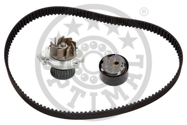 Vandens siurblio ir paskirstymo diržo komplektas OPTIMAL SK-1412AQ2