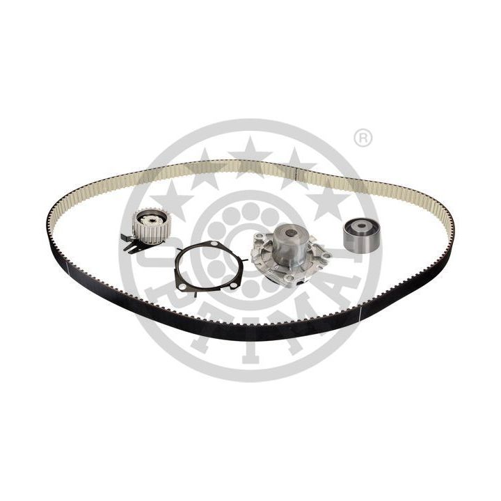 Vandens siurblio ir paskirstymo diržo komplektas OPTIMAL SK-1587AQ1