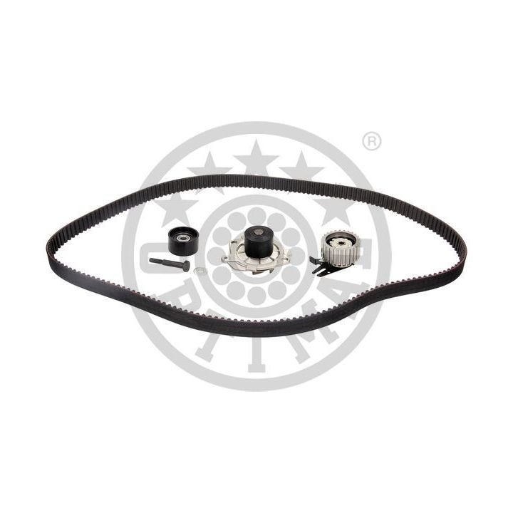 Vandens siurblio ir paskirstymo diržo komplektas OPTIMAL SK-1696AQ1