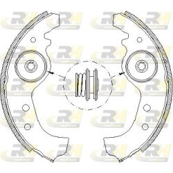 Stabdžių trinkelė ROADHOUSE 4015.01