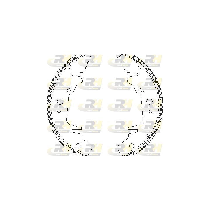 Stabdžių trinkelė ROADHOUSE 4020.00