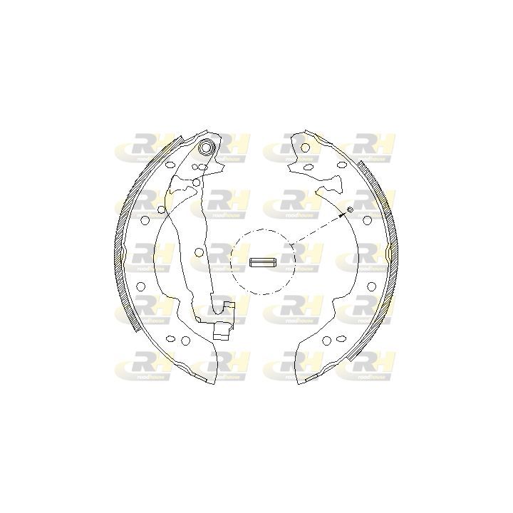 Stabdžių trinkelė ROADHOUSE 4027.00