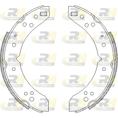 Stabdžių trinkelė ROADHOUSE 4030.00