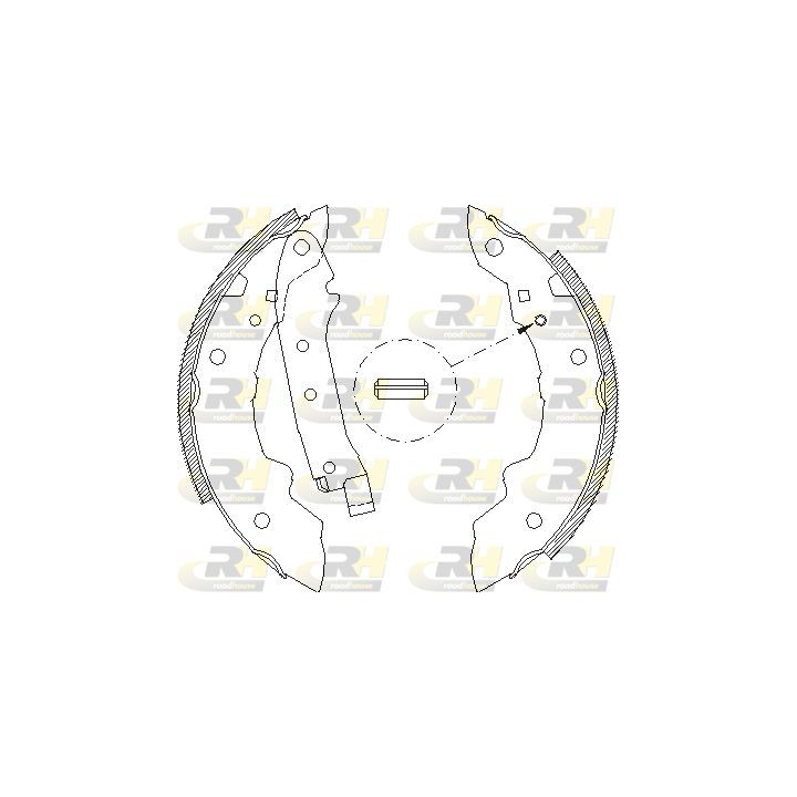 Stabdžių trinkelė ROADHOUSE 4036.00