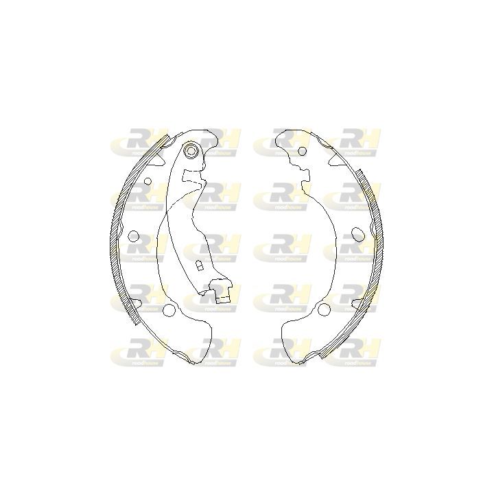 Stabdžių trinkelė ROADHOUSE 4041.00