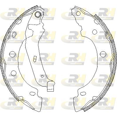 Stabdžių trinkelė ROADHOUSE 4043.00