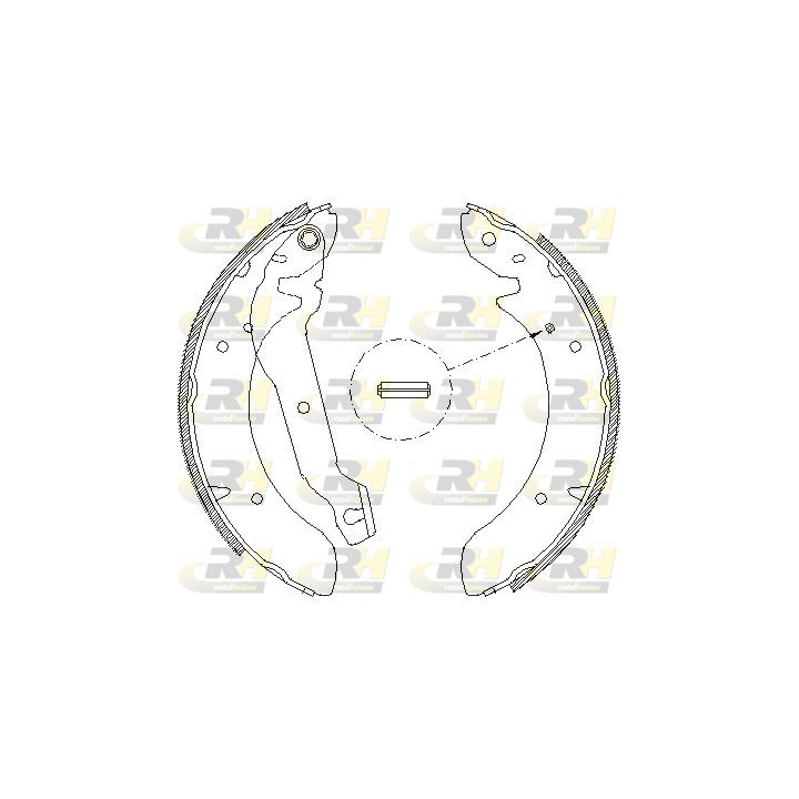 Stabdžių trinkelė ROADHOUSE 4054.00