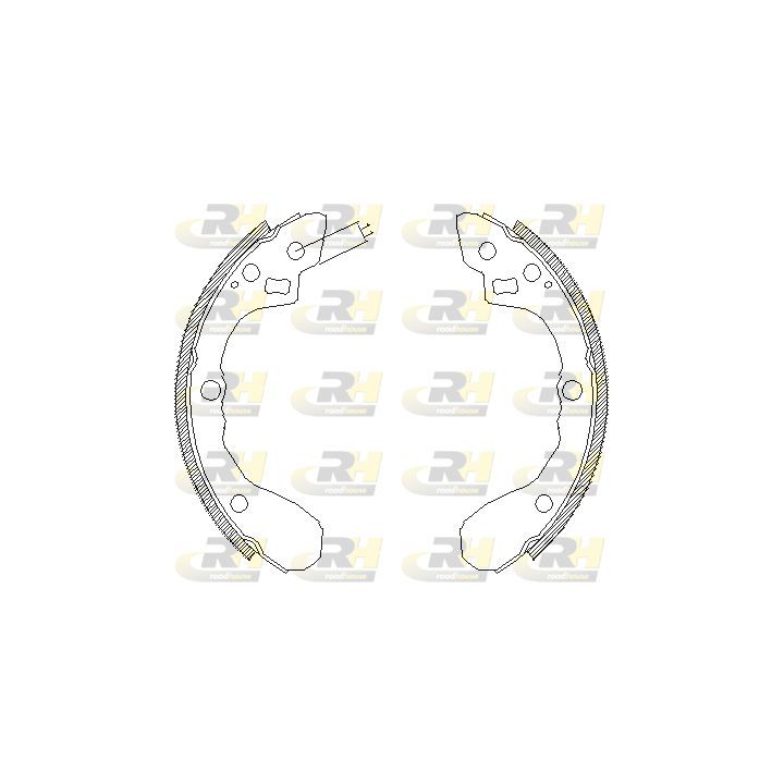 Stabdžių trinkelė ROADHOUSE 4060.00