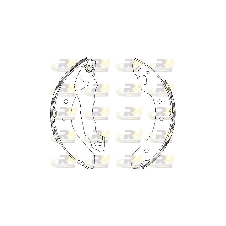 Stabdžių trinkelė ROADHOUSE 4064.00