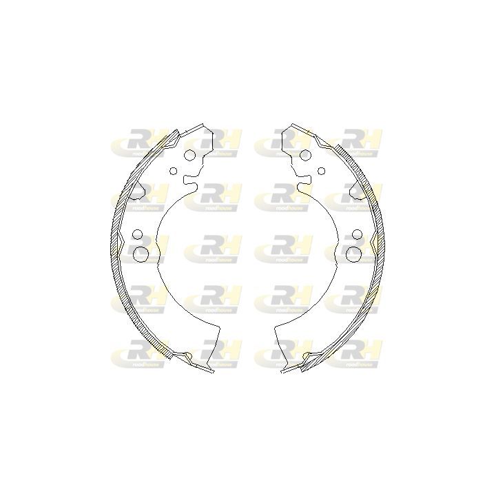 Stabdžių trinkelė ROADHOUSE 4066.00