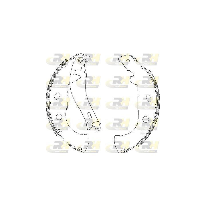 Stabdžių trinkelė ROADHOUSE 4072.00