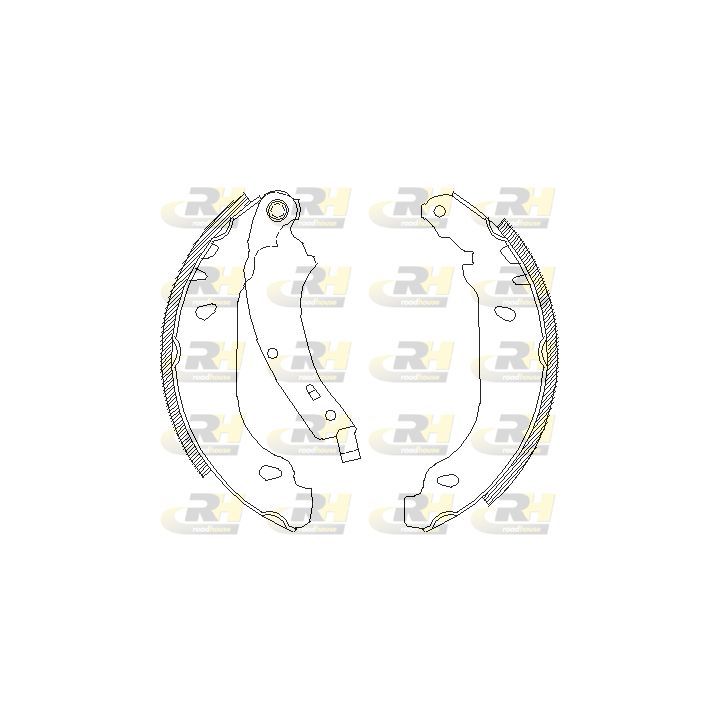 Stabdžių trinkelė ROADHOUSE 4074.00