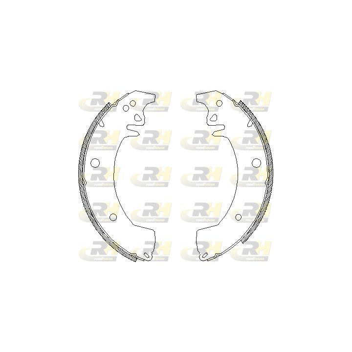 Stabdžių trinkelė ROADHOUSE 4078.02