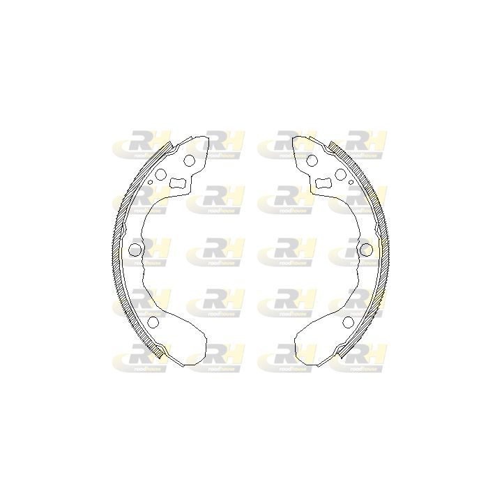 Stabdžių trinkelė ROADHOUSE 4080.00