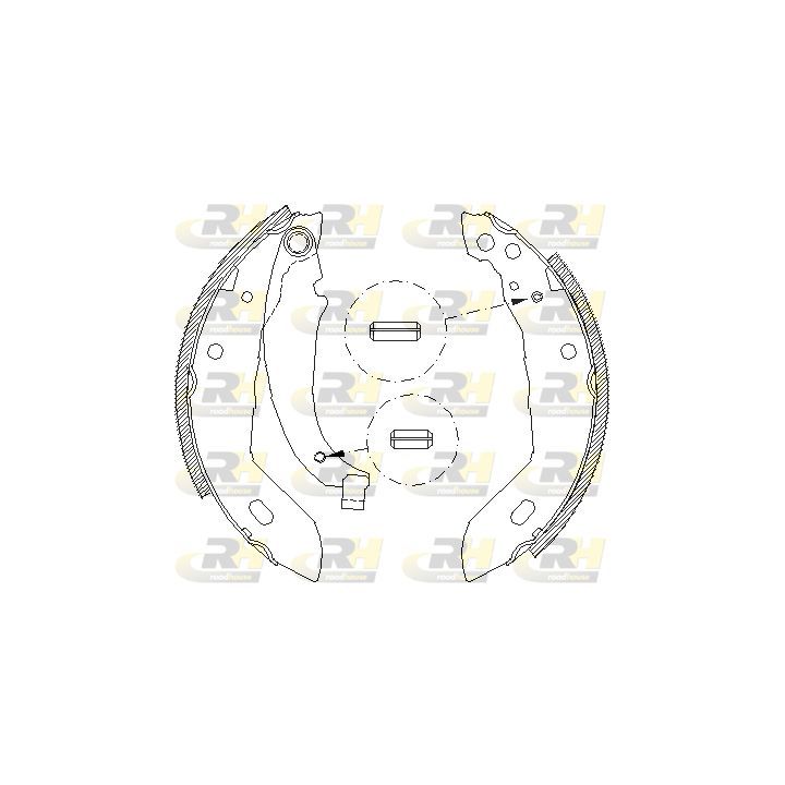 Stabdžių trinkelė ROADHOUSE 4083.00