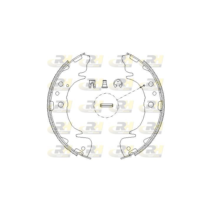 Stabdžių trinkelė ROADHOUSE 4089.00