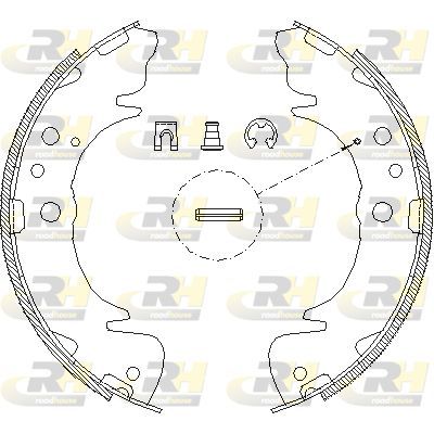 Stabdžių trinkelė ROADHOUSE 4089.00