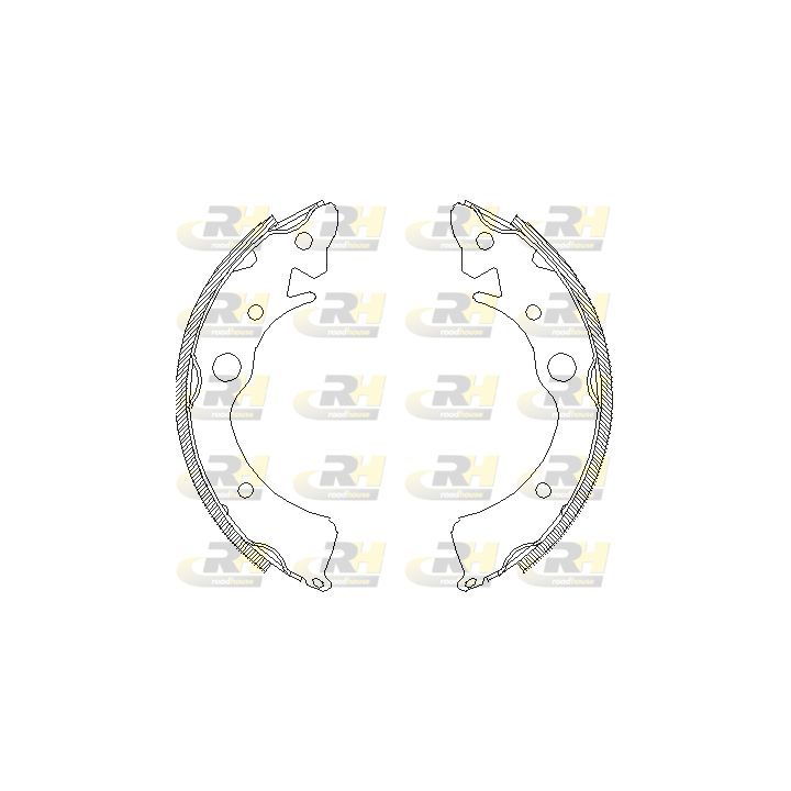 Stabdžių trinkelė ROADHOUSE 4096.00