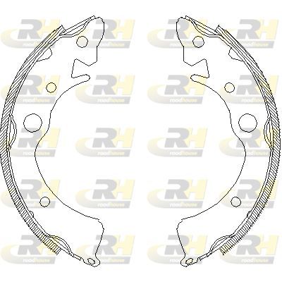 Stabdžių trinkelė ROADHOUSE 4096.00