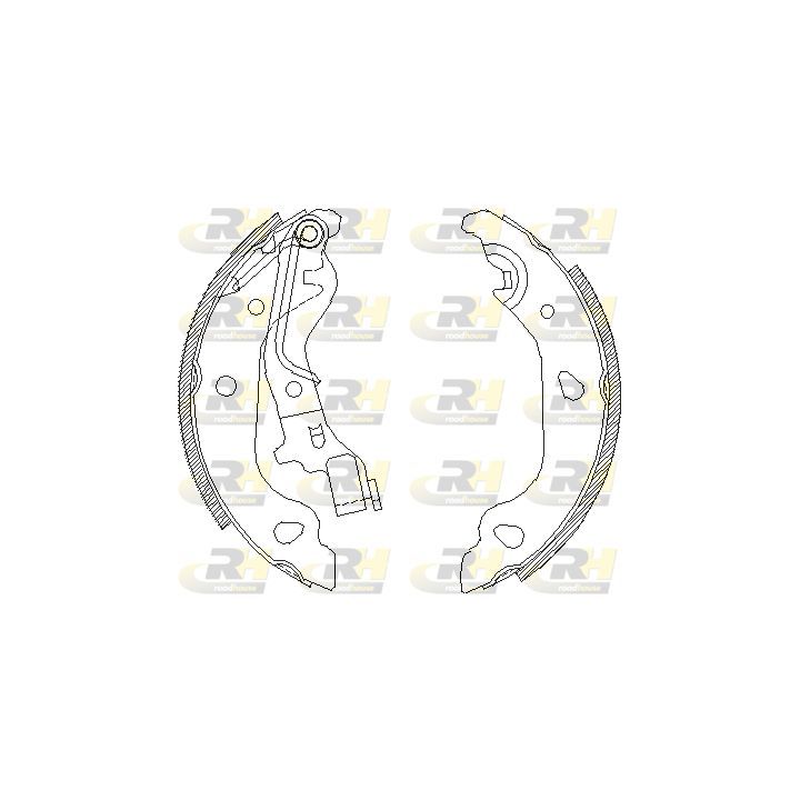 Stabdžių trinkelė ROADHOUSE 4098.00