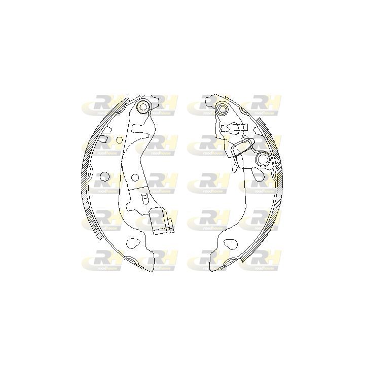 Stabdžių trinkelė ROADHOUSE 4099.00