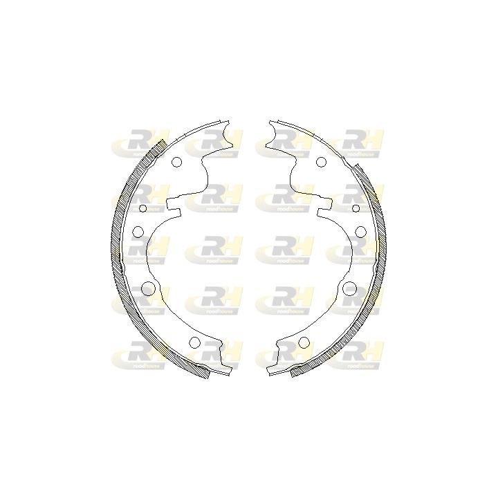 Stabdžių trinkelė ROADHOUSE 4104.00