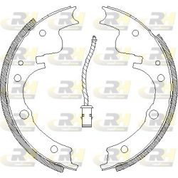 Stabdžių trinkelė ROADHOUSE 4104.01