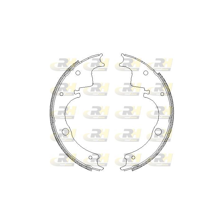 Stabdžių trinkelė ROADHOUSE 4105.00