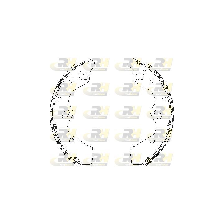 Stabdžių trinkelė ROADHOUSE 4110.00