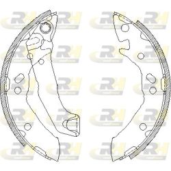 Stabdžių trinkelė ROADHOUSE 4117.01