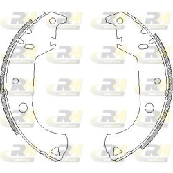 Stabdžių trinkelė ROADHOUSE 4125.00