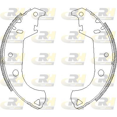 Stabdžių trinkelė ROADHOUSE 4125.00