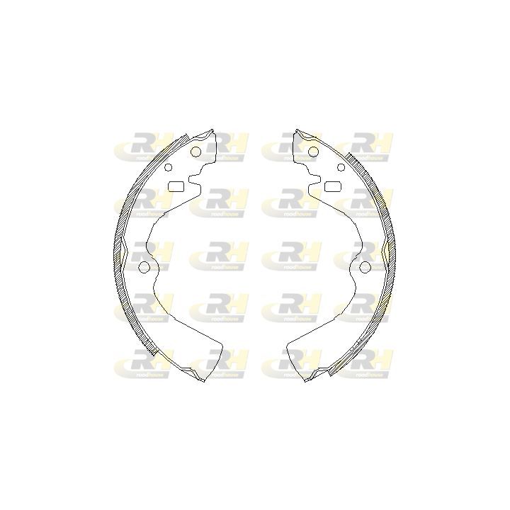 Stabdžių trinkelė ROADHOUSE 4127.00