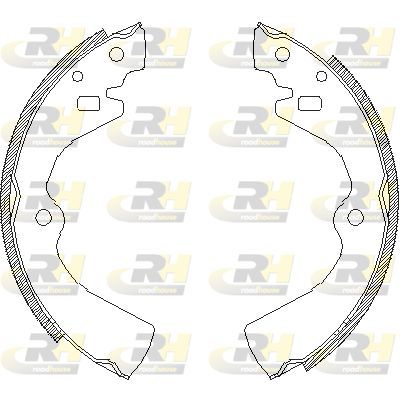 Stabdžių trinkelė ROADHOUSE 4127.00