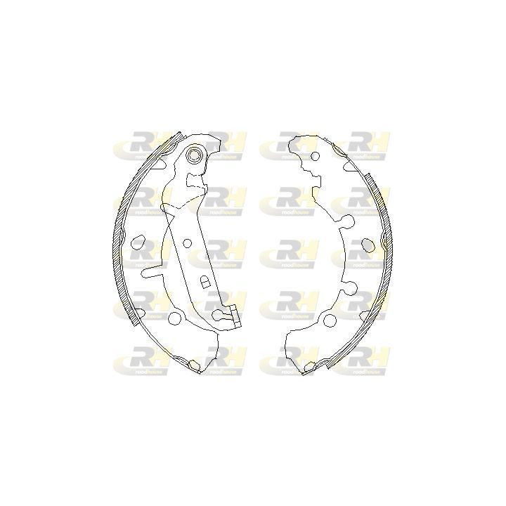 Stabdžių trinkelė ROADHOUSE 4137.00