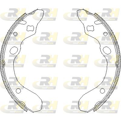 Stabdžių trinkelė ROADHOUSE 4147.00