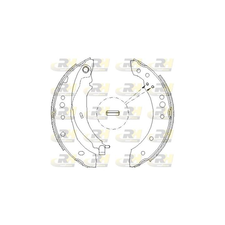 Stabdžių trinkelė ROADHOUSE 4149.01