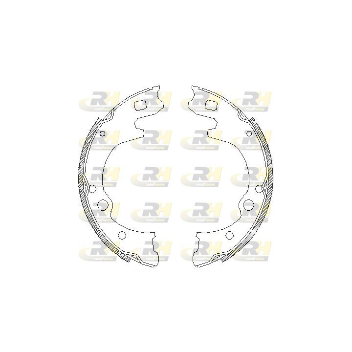 Stabdžių trinkelė ROADHOUSE 4150.00