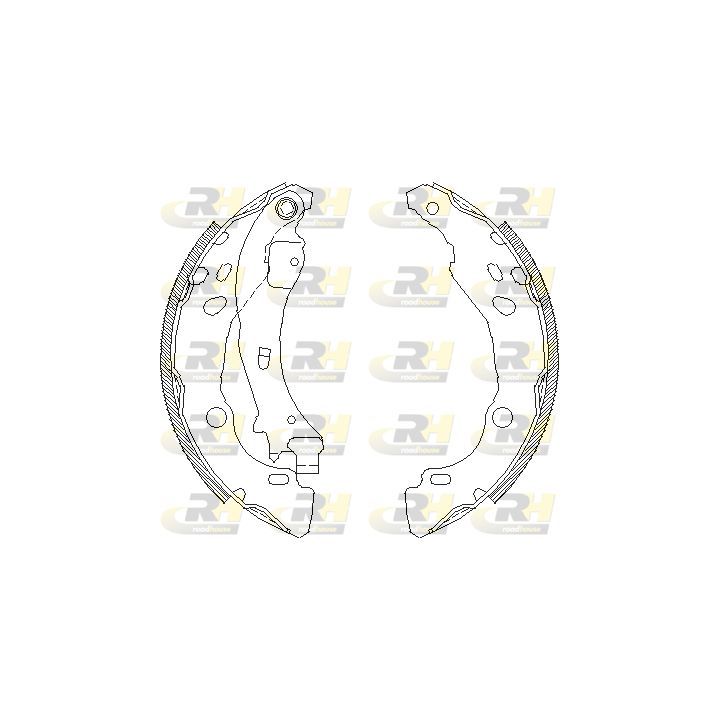 Stabdžių trinkelė ROADHOUSE 4152.01