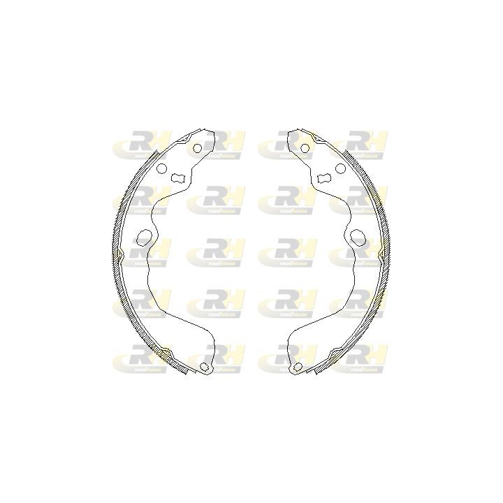 Stabdžių trinkelė ROADHOUSE 4153.00