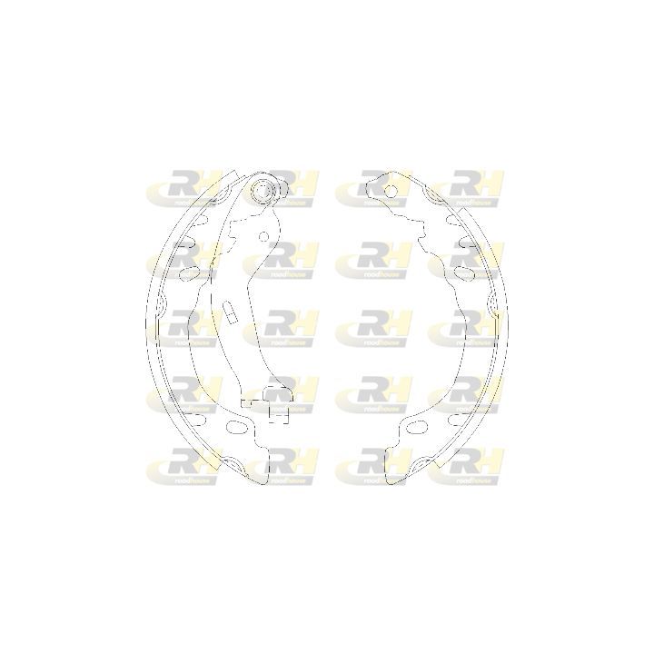 Stabdžių trinkelė ROADHOUSE 4158.00