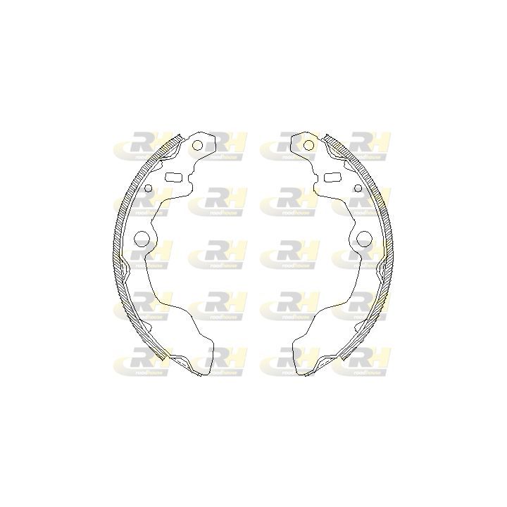 Stabdžių trinkelė ROADHOUSE 4164.00