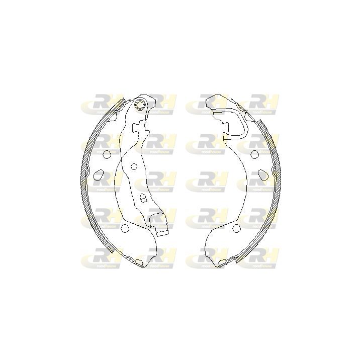 Stabdžių trinkelė ROADHOUSE 4168.00